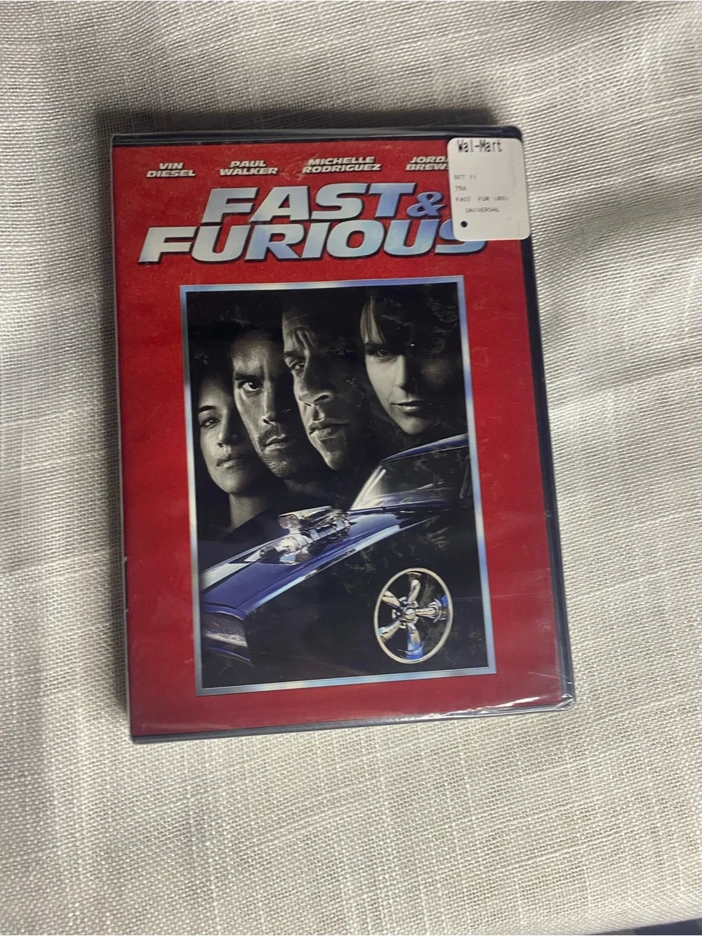 Fast & Furious DVD - Red Cover